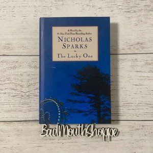 *THE LUCKY ONE by Nicholas Sparks Hardback Book